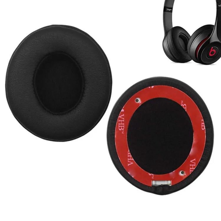 1 Pair Soft Sponge Earmuff Headphone Jacket for Beats Solo 2.0 / 3.0, Bluetooth Version(White) - Earmuff & Pad by PMC TechLife | Online Shopping South Africa | PMC TechLife