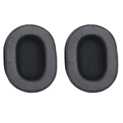 1 Pair Soft Sponge Earmuff Headphone Jacket for Audio-technica ATH-MSR7 / M50X / M20 / M40 / M40X(Black) - Earmuff & Pad by PMC Jewellery | Online Shopping South Africa | PMC Jewellery