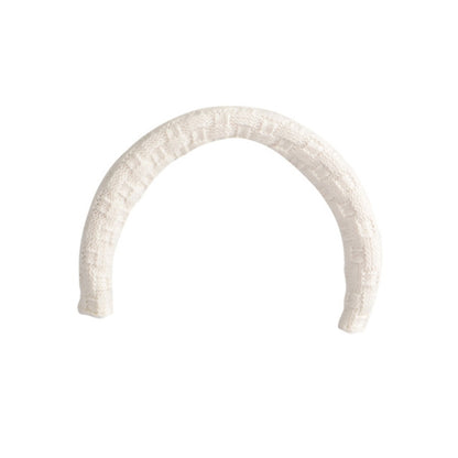 For Meizu HD50 / B&O BeoPlay / BeoPlay H7 / BeoPlay H8 / BeoPlay H9i / BeoPlay H4 / BeoPlay H2 Replacement Headband Wool Head Beam Headgear Pad Cushion Repair Part(White) - Earmuff & Pad by PMC Jewellery | Online Shopping South Africa | PMC Jewellery