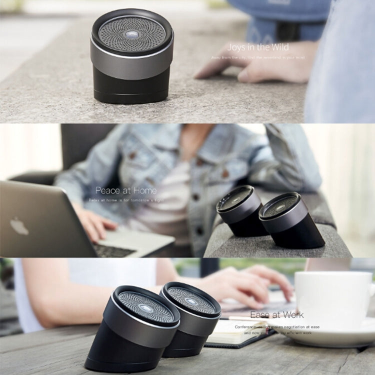 QCY BOX1 Portable Mini Speaker Wireless Music Metal V4.2 Bluetooth Loudspeakers - Mini Speaker by QCY | Online Shopping South Africa | PMC Jewellery | Buy Now Pay Later Mobicred