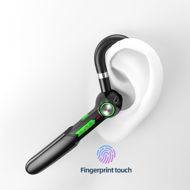 ME-100 TWS Business Rotating Universal True Stereo 5.0 Version Hanging Ear In-Ear Bluetooth Headset(Black Blue) - Bluetooth Earphone by PMC TechLife | Online Shopping South Africa | PMC TechLife