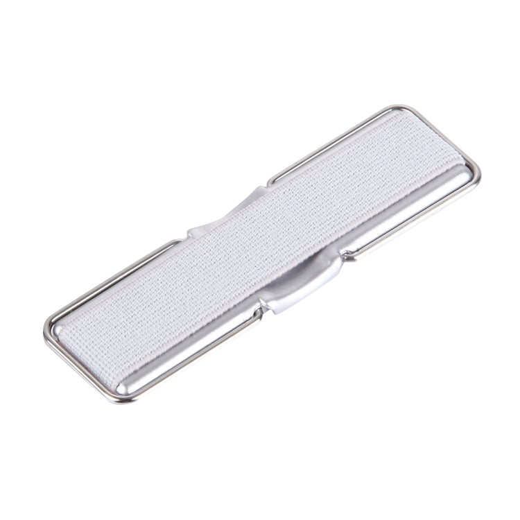 2 in 1 Adjustable Universal Mini Adhesive Holder Stand + Slim Finger Grip, Size: 7.3 x 2.2 x 0.3 cm(Grey) - Ring Holder by PMC TechLife | Online Shopping South Africa | PMC TechLife