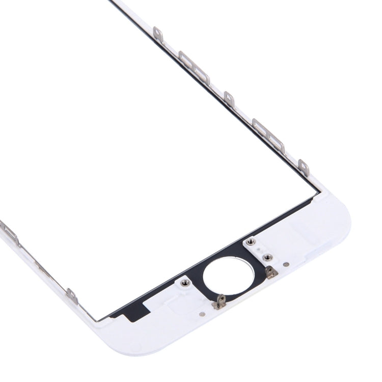 Front Screen Outer Glass Lens with Front LCD Screen Bezel Frame & OCA Optically Clear Adhesive for iPhone 6(White) - free shipping - PMC TechLife - Order now!