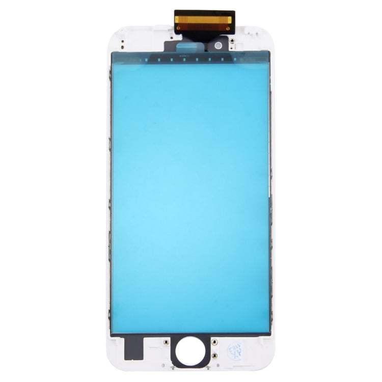 Touch Panel with Front LCD Screen Bezel Frame & OCA Optically Clear Adhesive for iPhone 6s(White) - free shipping - PMC TechLife - Order now!