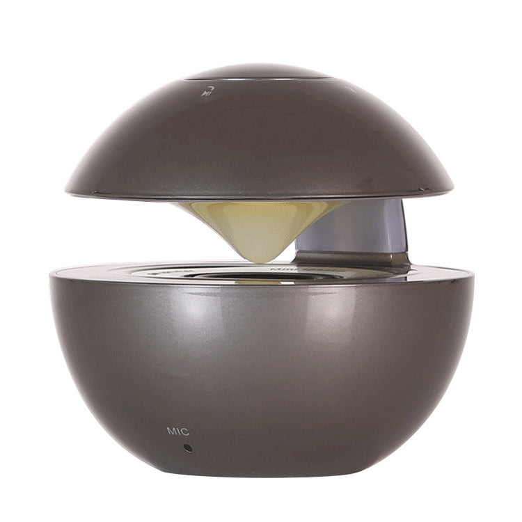 BT-118 Mini Wireless Bluetooth Speaker with Breathing Light, Support Hands-free / TF Card / AUX(Grey) - Mini Speaker by PMC TechLife | Online Shopping South Africa | PMC TechLife
