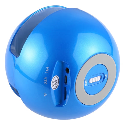 BT-118 Mini Wireless Bluetooth Speaker with Breathing Light, Support Hands-free / TF Card / AUX(Blue) - Mini Speaker by PMC Jewellery | Online Shopping South Africa | PMC Jewellery