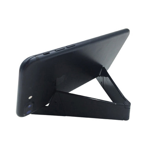 V Shape Universal Mobile Phone Tablet Bracket Holder (Black) - Desktop Holder by PMC TechLife | Online Shopping South Africa | PMC TechLife