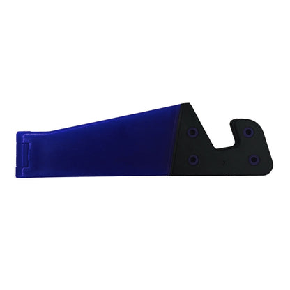 V Shape Universal Mobile Phone Tablet Bracket Holder (Dark Blue) - Desktop Holder by PMC Jewellery | Online Shopping South Africa | PMC Jewellery