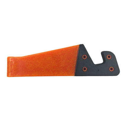 V Shape Universal Mobile Phone Tablet Bracket Holder (Orange) - Desktop Holder by PMC Jewellery | Online Shopping South Africa | PMC Jewellery