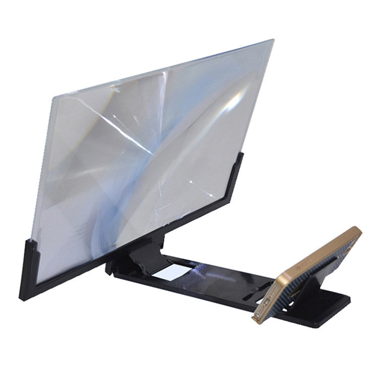 F3 14 inch Radiation Protection Universal Mobile Phone Screen Amplifier 3D HD Video Amplifier with Stand(Black) - Screen Magnifier by PMC Jewellery | Online Shopping South Africa | PMC Jewellery