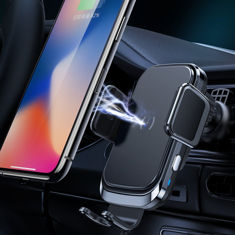 X7 Car Air Outlet Wireless Charging Mobile Phone Gravity Bracket Holder (Black) - Wireless Charger Holders by PMC Jewellery | Online Shopping South Africa | PMC Jewellery