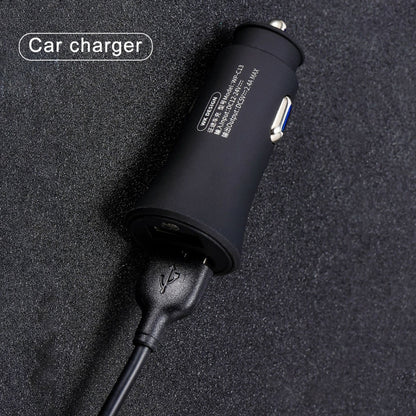 WK WP-C13 2.4A Warpath Dual USB Car Charger with USB to 8 Pin / Micro USB / Type-C Data Cable (White) - Car Charger by WK | Online Shopping South Africa | PMC Jewellery