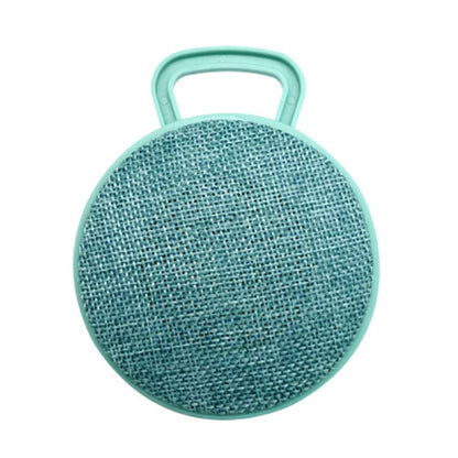 A01L Cloth Texture Round Portable Mini Bluetooth Speaker, Support Hands-free Call & TF Card(Green) - Mini Speaker by PMC Jewellery | Online Shopping South Africa | PMC Jewellery