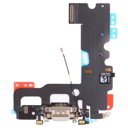 Original Charging Port Flex Cable for iPhone 7(Light Grey) - Flex Cable by PMC Jewellery | Online Shopping South Africa | PMC Jewellery