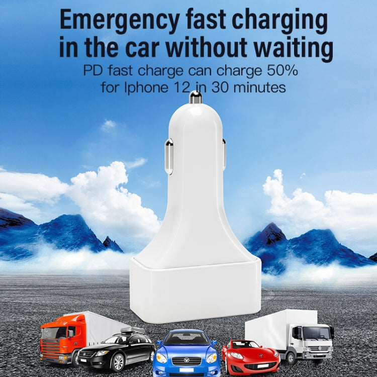 WLX-K26 40W Dual PD + Dual QC Multi-function Car Charger - Car Charger by PMC Jewellery | Online Shopping South Africa | PMC Jewellery