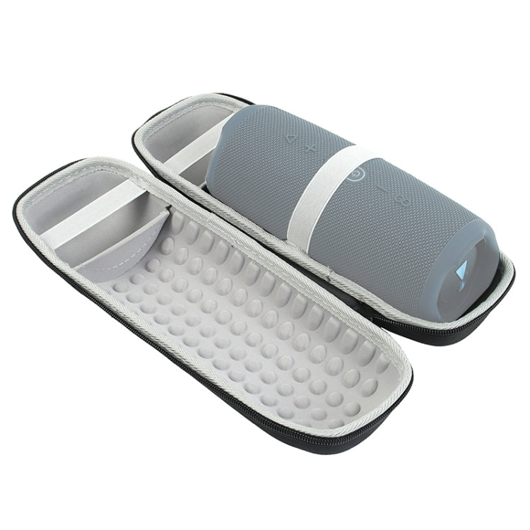 EVA Portable Speaker Storage Box Protective Cover with Shoulder Strap & Carabiner For JBL Charge 5 (Grey) - free shipping - PMC TechLife - Order now!
