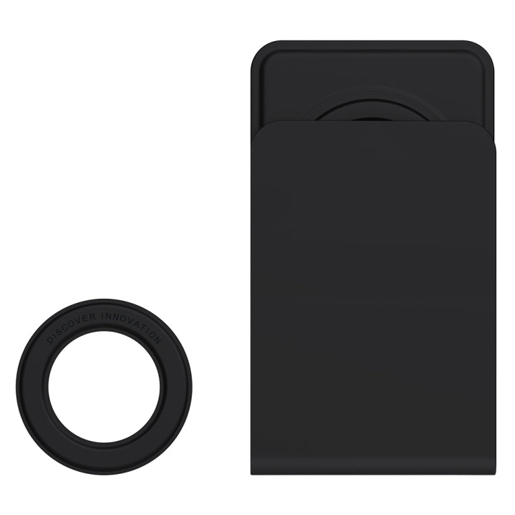 NILLKIN Skin-friendly Version Magsafe Ring Magnetic Mobile Phone Holder Set(Black) - Desktop Holder by NILLKIN | Online Shopping South Africa | PMC Jewellery | Buy Now Pay Later Mobicred