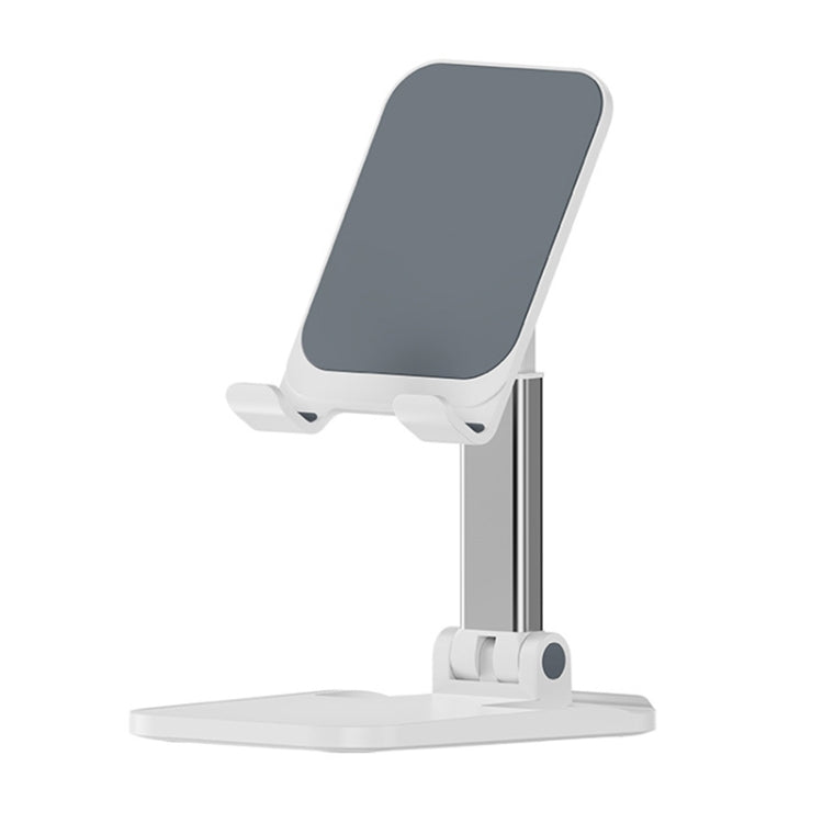 ROCK Desktop Folding Mobile Phone Holder (White) - Desktop Holder by ROCK | Online Shopping South Africa | PMC Jewellery