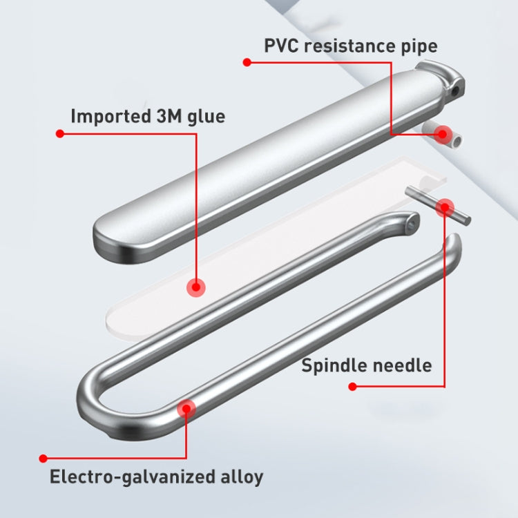 Integrated Mobile Phone Folding Holder (Gold) - Hand-Sticking Bracket by PMC TechLife | Online Shopping South Africa | PMC TechLife