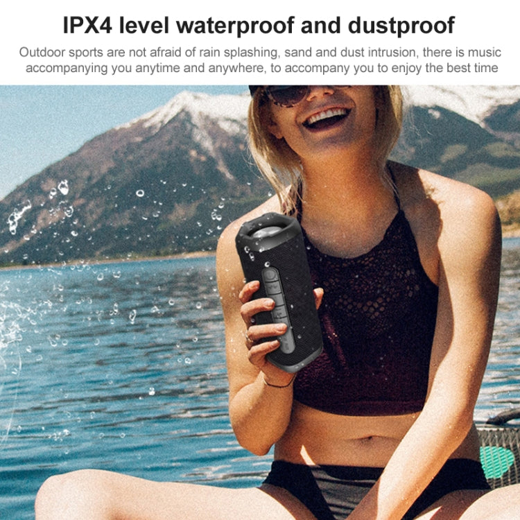 EBS-605 Outdoor Portable Fabric Waterproof Wireless Bluetooth Subwoofer Speaker(Black) - Waterproof Speaker by PMC TechLife | Online Shopping South Africa | PMC TechLife