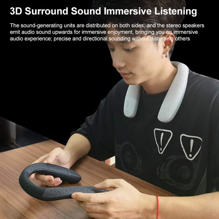 EBS-908 Fabric Hanging Neck Wireless Bluetooth Subwoofer Stereo Speaker (Black) - Mini Speaker by PMC TechLife | Online Shopping South Africa | PMC TechLife