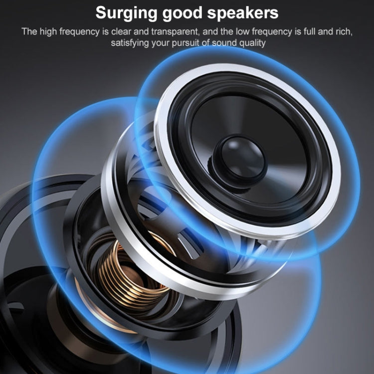 EBS-908 Fabric Hanging Neck Wireless Bluetooth Subwoofer Stereo Speaker (Black) - Mini Speaker by PMC TechLife | Online Shopping South Africa | PMC TechLife