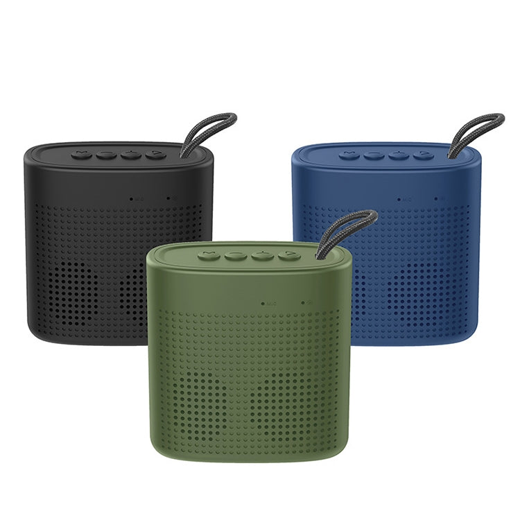 EBS-037 Portable Outdoor Card Mini Wireless Bluetooth Speaker(Blue) - Mini Speaker by PMC Jewellery | Online Shopping South Africa | PMC Jewellery