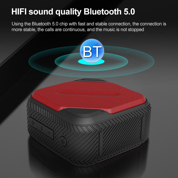 EBS-502 Portable Outdoor Waterproof Card Mini Wireless Bluetooth Speaker (Blue) - Mini Speaker by PMC TechLife | Online Shopping South Africa | PMC TechLife