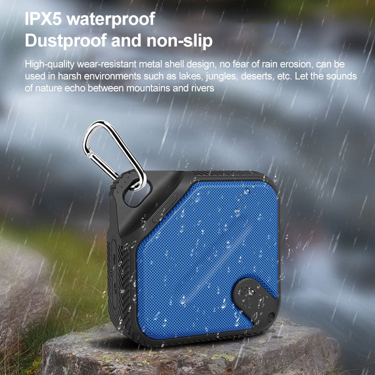EBS-502 Portable Outdoor Waterproof Card Mini Wireless Bluetooth Speaker (Blue) - Mini Speaker by PMC TechLife | Online Shopping South Africa | PMC TechLife