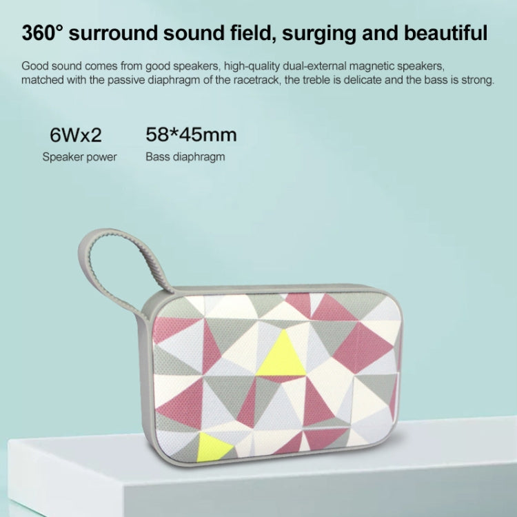EBS-602 Portable Outdoor Waterproof Subwoofer Wireless Bluetooth Speaker - Waterproof Speaker by PMC TechLife | Online Shopping South Africa | PMC TechLife