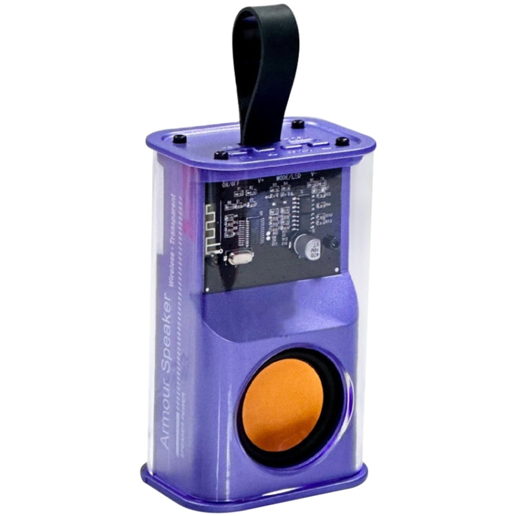 5W Portable Bullet TWS Wireless Bluetooth Speaker (Purple) - Mini Speaker by PMC Jewellery | Online Shopping South Africa | PMC Jewellery