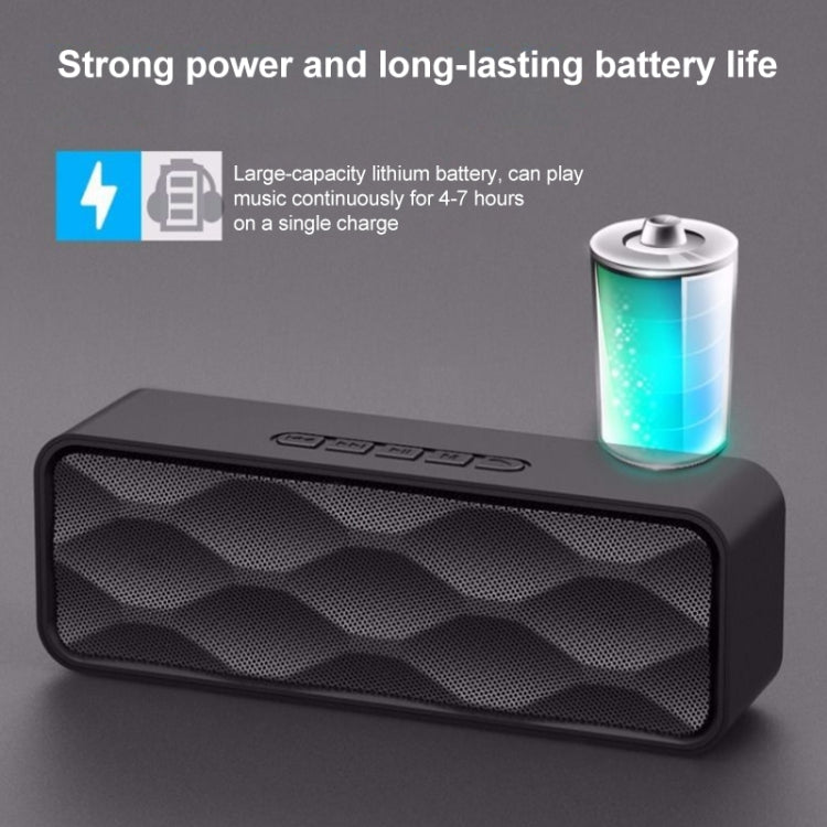 SC211 Pro Outdoor Multi-function Card Wireless Bluetooth Speaker Standard Edition (Blue) - Desktop Speaker by PMC Jewellery | Online Shopping South Africa | PMC Jewellery