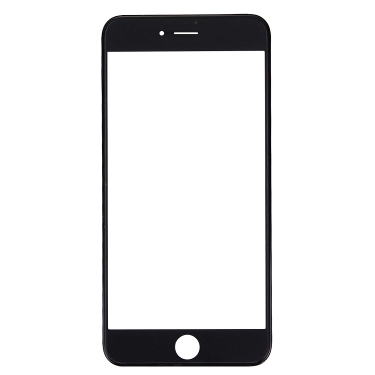 Front Screen Outer Glass Lens with Front LCD Screen Bezel Frame for iPhone 7 (Black) - free shipping - PMC TechLife - Order now!