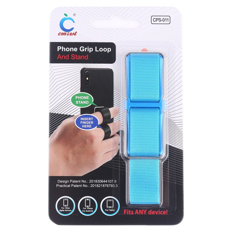 CPS-011 Universal Phone Grip Loop & Stand Holder (Baby Blue) - Ring Holder by PMC Jewellery | Online Shopping South Africa | PMC Jewellery