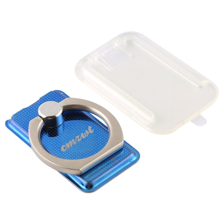 CPS-013 360 Degrees Rotate Freely Removable Magnetic Ring Stand Phone Holder, Support Wireless Charging(Blue) - Ring Holder by PMC TechLife | Online Shopping South Africa | PMC TechLife