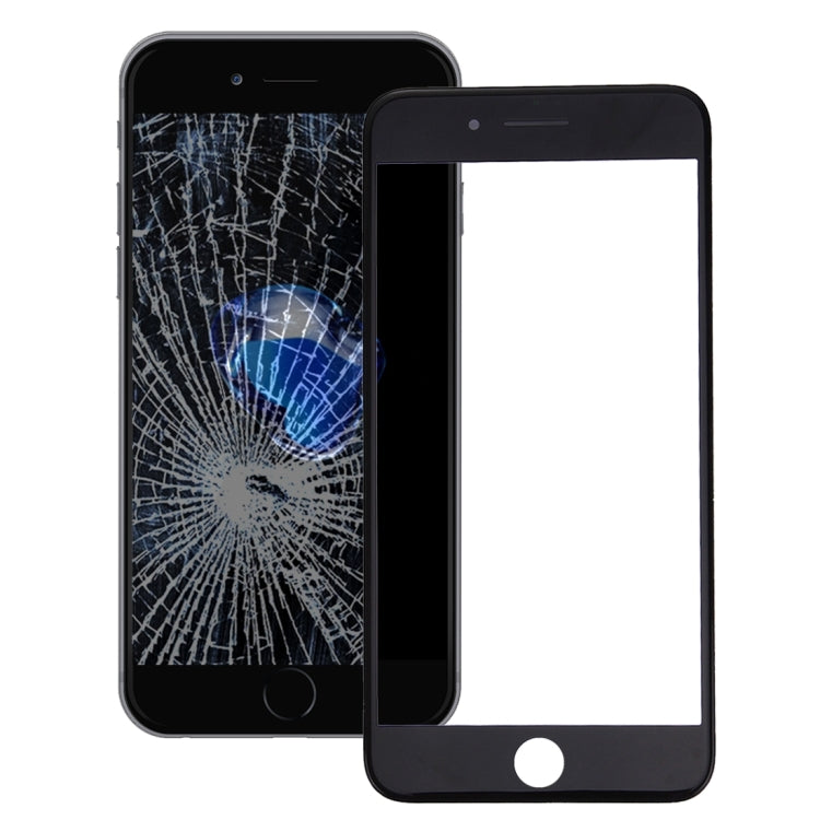2 in 1 for iPhone 7 Plus (Original Front Screen Outer Glass Lens + Original Frame)(Black) - free shipping - PMC TechLife - Order now!