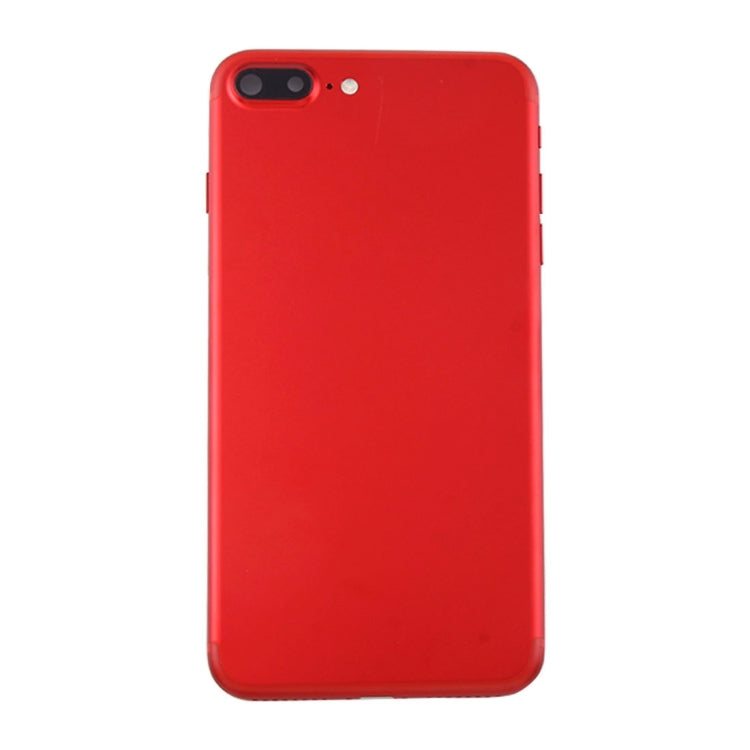 for iPhone 7 Plus Battery Back Cover Assembly with Card Tray(Red) - Back Cover by PMC TechLife | Online Shopping South Africa | PMC TechLife
