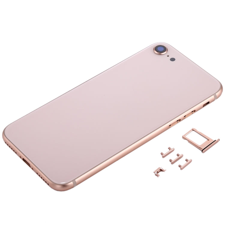 Back Housing Cover for iPhone 8 (Rose Gold) - Back Cover by PMC Jewellery | Online Shopping South Africa | PMC Jewellery