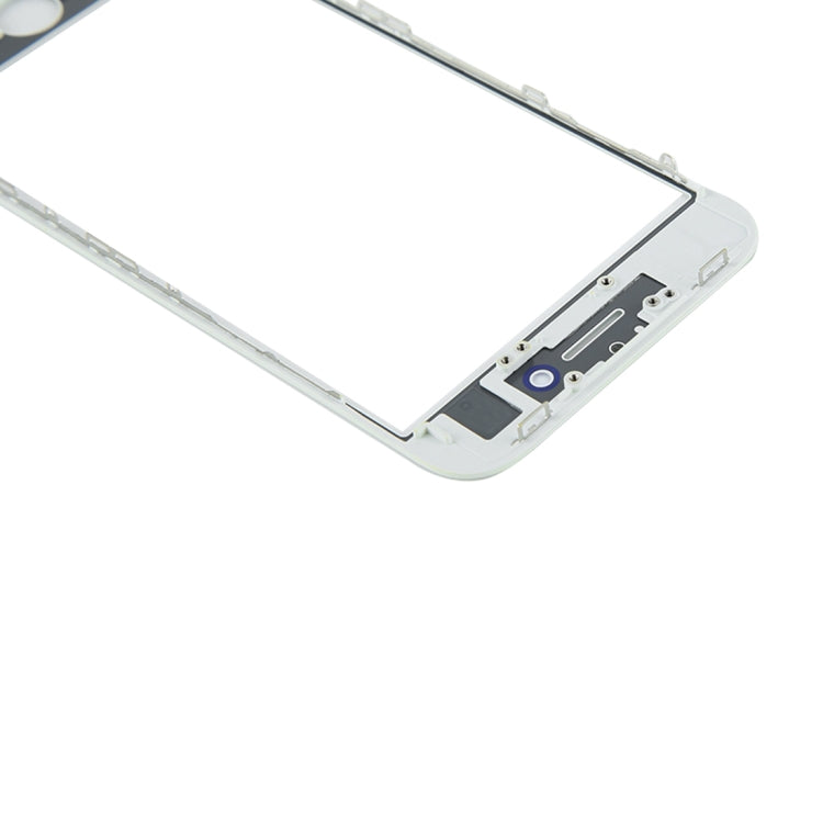 Front Screen Outer Glass Lens with Front LCD Screen Bezel Frame & OCA Optically Clear Adhesive for iPhone 8(White) - free shipping - PMC TechLife - Order now!