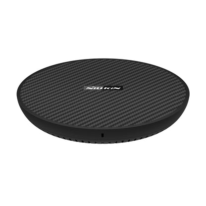 NILLKIN Power Flash Aramid Fiber Qi Standard Wireless Charger Charging Pad (Black) - Wireless Charger by NILLKIN | Online Shopping South Africa | PMC Jewellery | Buy Now Pay Later Mobicred