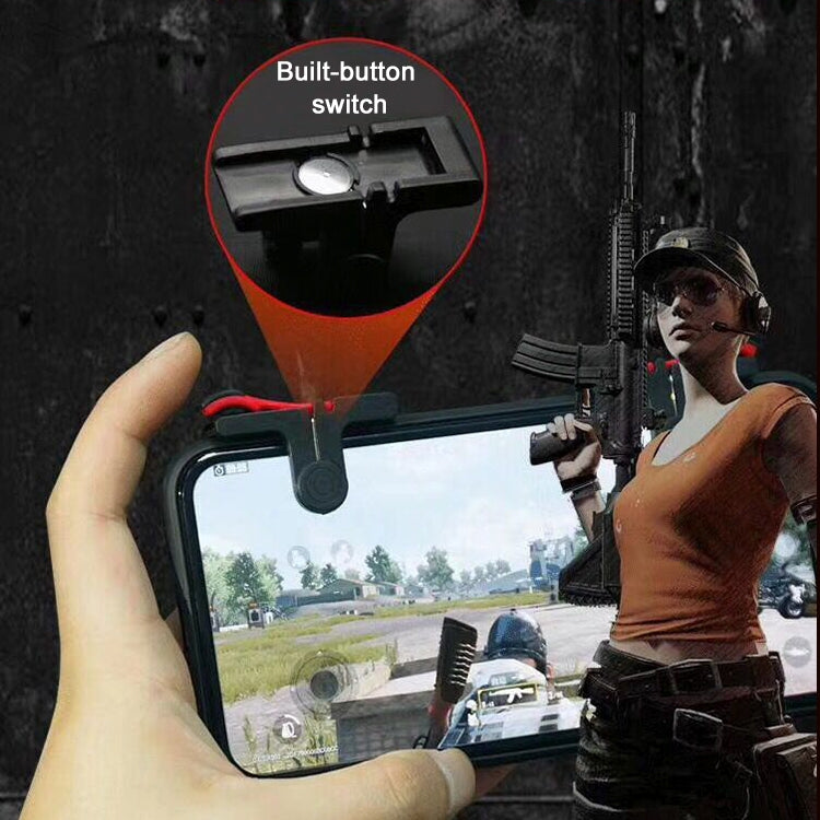 D9 1 Pair Mobile Phone Gaming Handle L / R Shooter PUBG Game Controller - Handle Shooter by PMC Jewellery | Online Shopping South Africa | PMC Jewellery