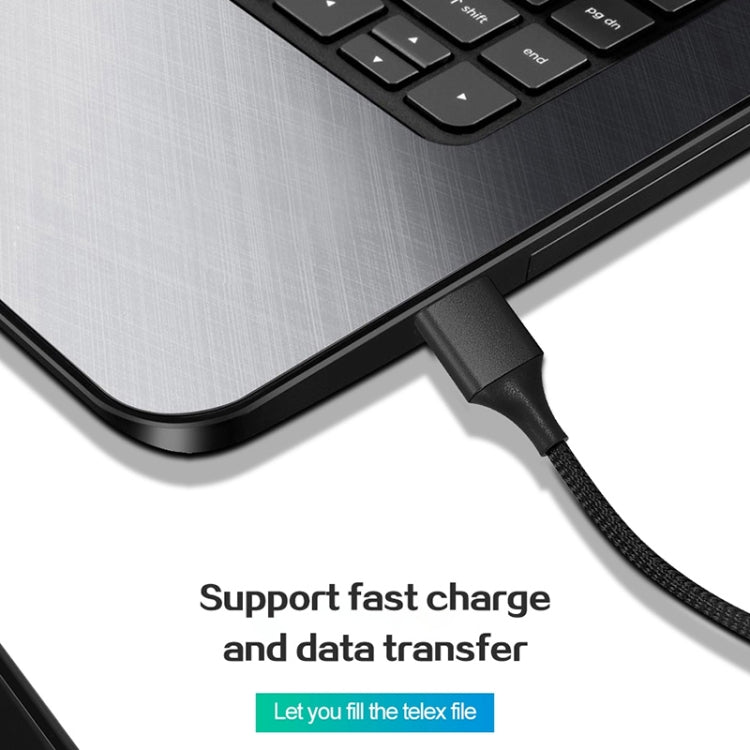 M11 3 in 1 3A USB to 8 Pin + Micro USB + USB-C / Type-C Nylon Braided Magnetic Data Cable, Cable Length: 2m (Red) - Charging Cable & Head by PMC TechLife | Online Shopping South Africa | PMC TechLife