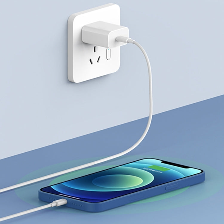 Original Xiaomi 20W MFi Certification USB-C / Type-C Charger with 8 Pin Cable, US Plug (White) - USB Charger by Xiaomi | Online Shopping South Africa | PMC Jewellery