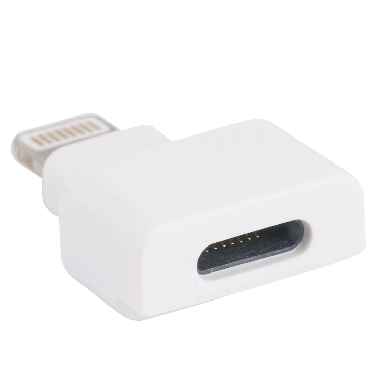 8 Pin Female to 8 Pin Male Trapezoid Adapter (White) - Converter & Adapter by PMC TechLife | Online Shopping South Africa | PMC TechLife