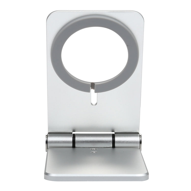C29 Foldable Metal Bracket for MagSafe Magnetic Wireless Charger (White) - Desktop Holder by PMC TechLife | Online Shopping South Africa | PMC TechLife