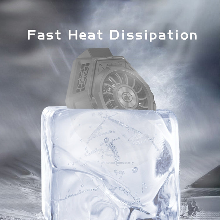 MB-F3 Mobile Phone Live Broadcast Gaming Semiconductor Radiator Back Clamp Cooling Fan - Cooling Fan Radiator by PMC TechLife | Online Shopping South Africa | PMC TechLife