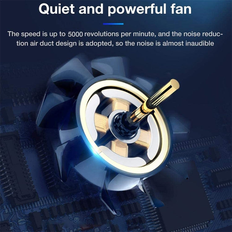 MB-F3 Mobile Phone Live Broadcast Gaming Semiconductor Radiator Back Clamp Cooling Fan - Cooling Fan Radiator by PMC Jewellery | Online Shopping South Africa | PMC Jewellery