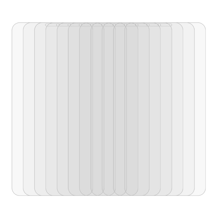 For iPhone 11 / XR 10pcs 0.26mm 9H 2.5D Tempered Glass Film - free shipping - PMC TechLife - Order now!