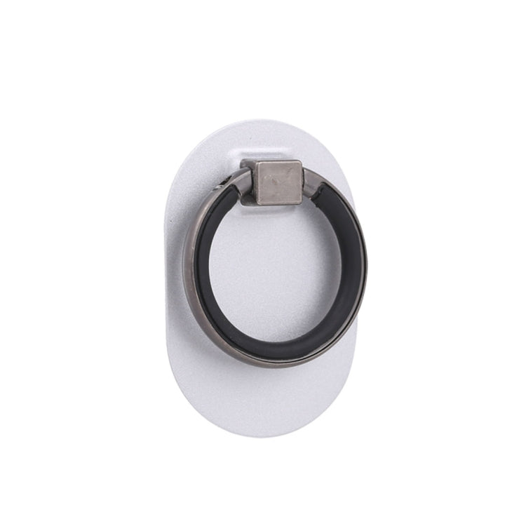 Universal Phone Adhesive Metal Plate 360 Degree Rotation Stand Finger Grip Ring Holder(Silver) - Ring Holder by PMC Jewellery | Online Shopping South Africa | PMC Jewellery