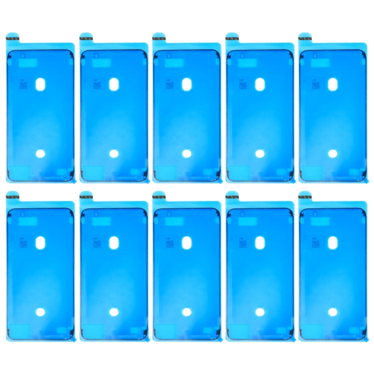 10 PCS LCD Frame Bezel Waterproof Adhesive Stickers for iPhone 8 Plus(Black) - Others by PMC TechLife | Online Shopping South Africa | PMC TechLife